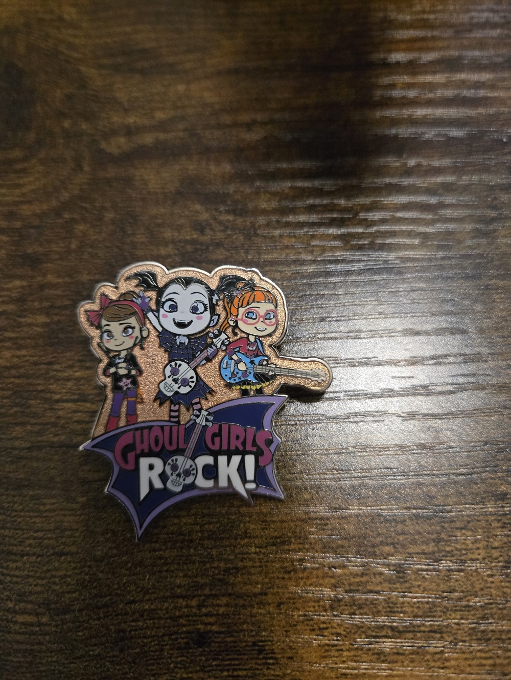 Disney Ghoul Girls Rock Pin